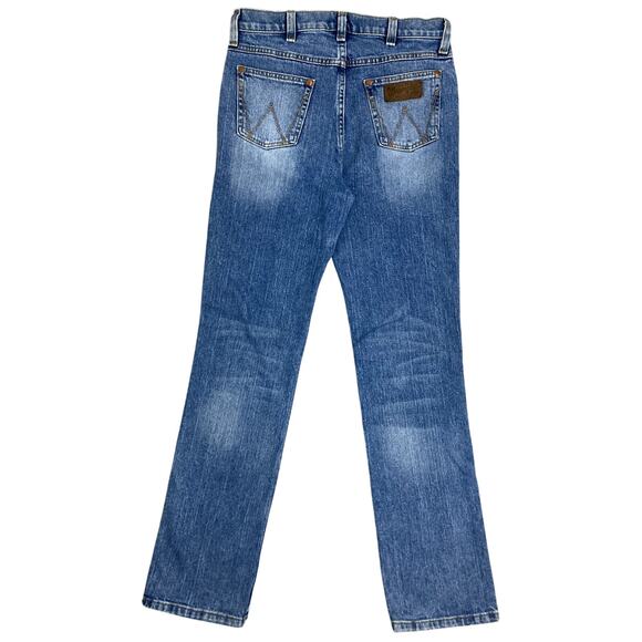 Wrangler Rooted Collection Jeans Mens 30X32* Blue Made in USA Western Cowboy - Picture 1 of 13